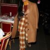 Demi Moore Brown Trench Coat