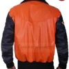 Dragon Ball Z Goku 59 Bomber Leather Jacket