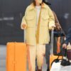 Gigi Hadid Shearling Coat