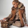 Jennifer Lopez Faux Fur Vest