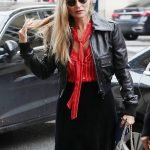 Kate Moss Cropped Leather Jacket