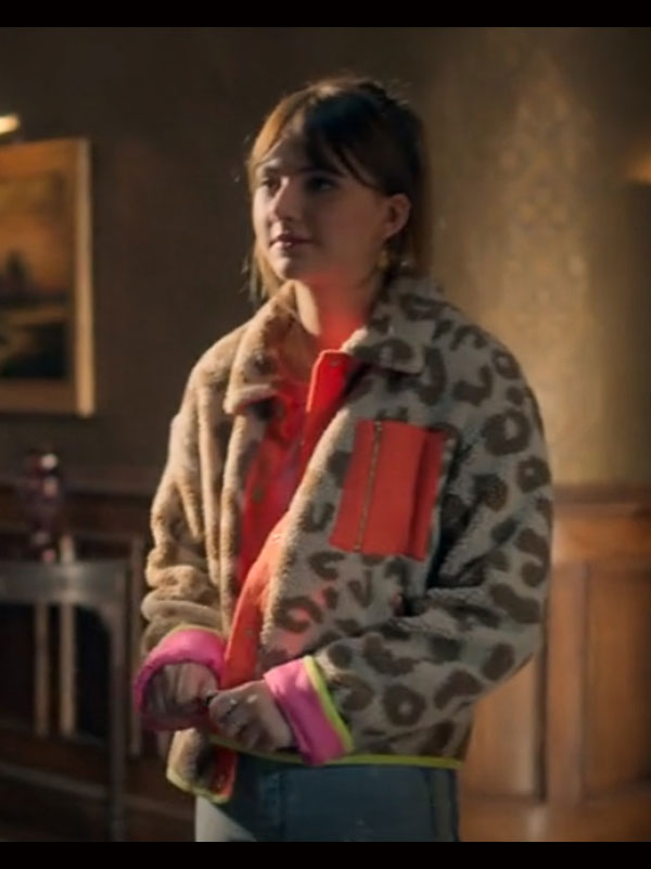 Locke & Key S02 Kinsey Locke Cheetah print Jacket