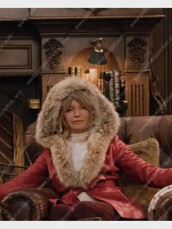 Mrs. Claus The Christmas Chronicles Shearling Jacket