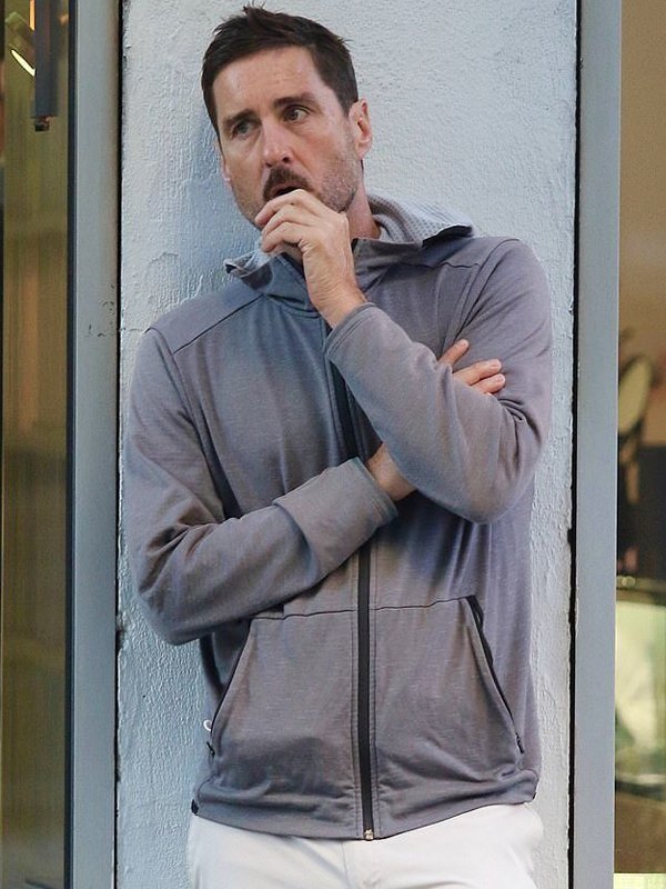 NYC Luke Wilson Grey Zip Up Hoodie