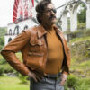 Julian Barratt Mindhorn Leather Jacket