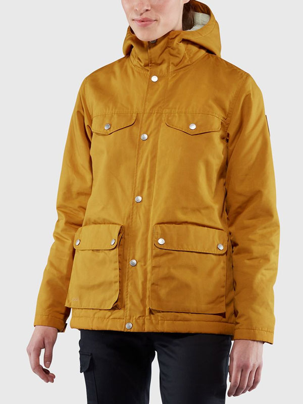 Kirsten Longacre Vigil Yellow Hooded Jacket