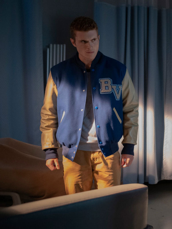 Jake Austin Walker Stargirl Henry King Jr Letterman Jacket