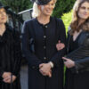 Ted Lasso Rebecca Welton Hannah Waddingham Black Long Coat