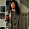 The Chair Sandra Oh Grey Coat