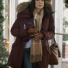 Chelsea Hobbs The Picture of Christmas Ember Morely Hooded Parka Coat