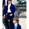 Colin Bridgerton Luke Newton Blue Tailcoat