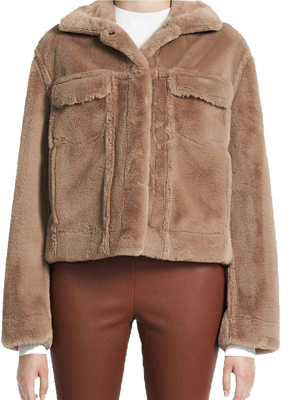 Gossip Girl Luna La Faux Fur Jacket