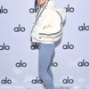 Lucy Hale Alo’s Winter House White Puffer Hooded Jacket