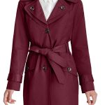 The Equalizer S02 Avery Grafton Burgundy Coat