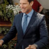 Damon Runyan Christmas in Washington Magnus Blue Blazer