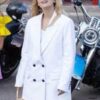 Emily In Paris S02 Camille Razat White Peacoat