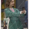 Green Houndstooth Emily In Paris S02 Blazer