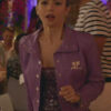 Emily in Paris S02 Emily Cooper Purple Jacket