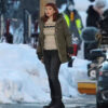 Jennifer Lawrence Don’t Look Up Kate Dibiasky Grey Hooded Parka Jacket