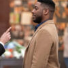 Jocko Sims New Amsterdam Dr Floyd Reynolds Brown Coat