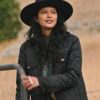 Tanaya Beatty Yellowstone S04 Avery Black Jacket