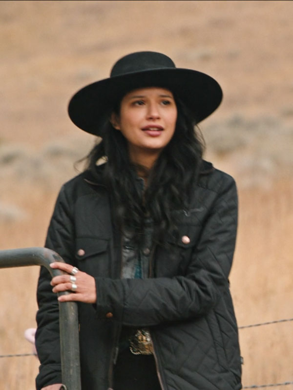 Kelsey Asbille Yellowstone S04 Monica Dutton Jacket