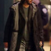 Neo The Matrix 4 Keanu Reeves Hooded Black Trench Coat