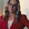 President Janie Orlean Don’t Look Up Meryl Streep Red Blazer