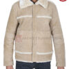 Walker Yellowstone Ryan Bingham Sheepskin Shearling Leather Jacket