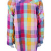 And Just Like That Carrie Bradshaw Rainbow Check Shirt Jacket