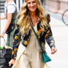 And Just Like That Sarah Jessica Parker Floral Jacket