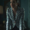 Bess’s blue check blazer on Nancy Drew