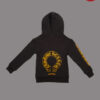 Chrome Hearts Kids Yellow Zip-up Hoodie