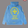 Chrome Hearts x Drake Girls Love Chrome Blue Hoodie