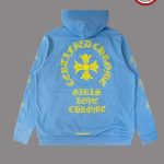 Chrome Hearts x Drake Girls Love Chrome Hoodie – Blue