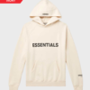 Fear Of God Essentials Ivory Hoodie