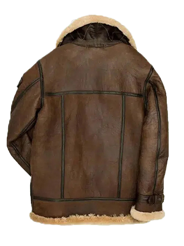 Men B3 Aviator Leather Jacket