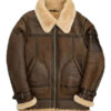 Men B3 Aviator Shearling Leather Jacket