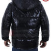 Mens Hooded Puffer Black jacket