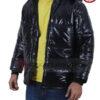 Hooded Puffer Black jacket