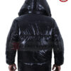 Mens Hooded Puffer Black jacket