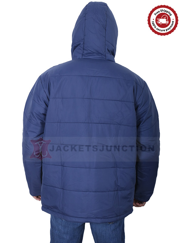 Mens Puffer Blue jacket