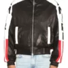 Power Book II Cane Tejada Amiri Leather Jacket Mens