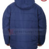 Puffer Blue jacket for Men