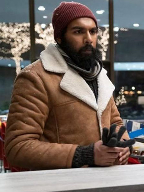 Station Eleven Shearling Jeevan Chaudhary Jacket