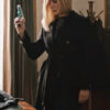 Yellowstone S04 Beth Dutton Trench Black Coat