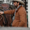 Yellowstone S04 Ryan Bingham Puffer Jacket