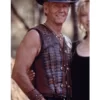 crocodile dundee leather vest