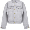 Fear of God Grey Denim Raglan Trucker Jacket