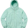 Supreme Cotton Ice Green Hooded Raglan Jacket